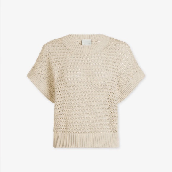 Varley Julianna Knit Top in Birch - Picture 6 of 6